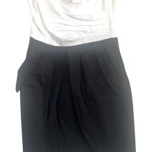 Chic Black and White Dress